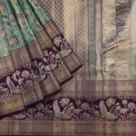 Sea Green Kanchi Pattu Saree (3)