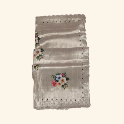 Silver Tissue Banaras Saree (1)
