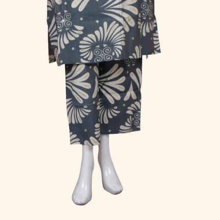 Slate Grey Floral Co-Ord Set (2)