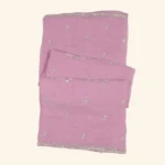 Soft Pink Glass Tissue Saree (1)