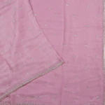 Soft Pink Glass Tissue Saree (3)