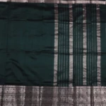 Turquoise Blue Elephant & Peacock Motif Mangalagiri Saree (3)