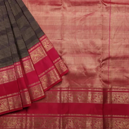 Voilet Kanchipuram Pattu Saree (3)