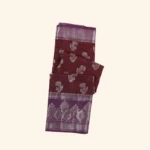 wine Fancy Saree (1)
