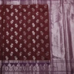 wine Fancy Saree (2)