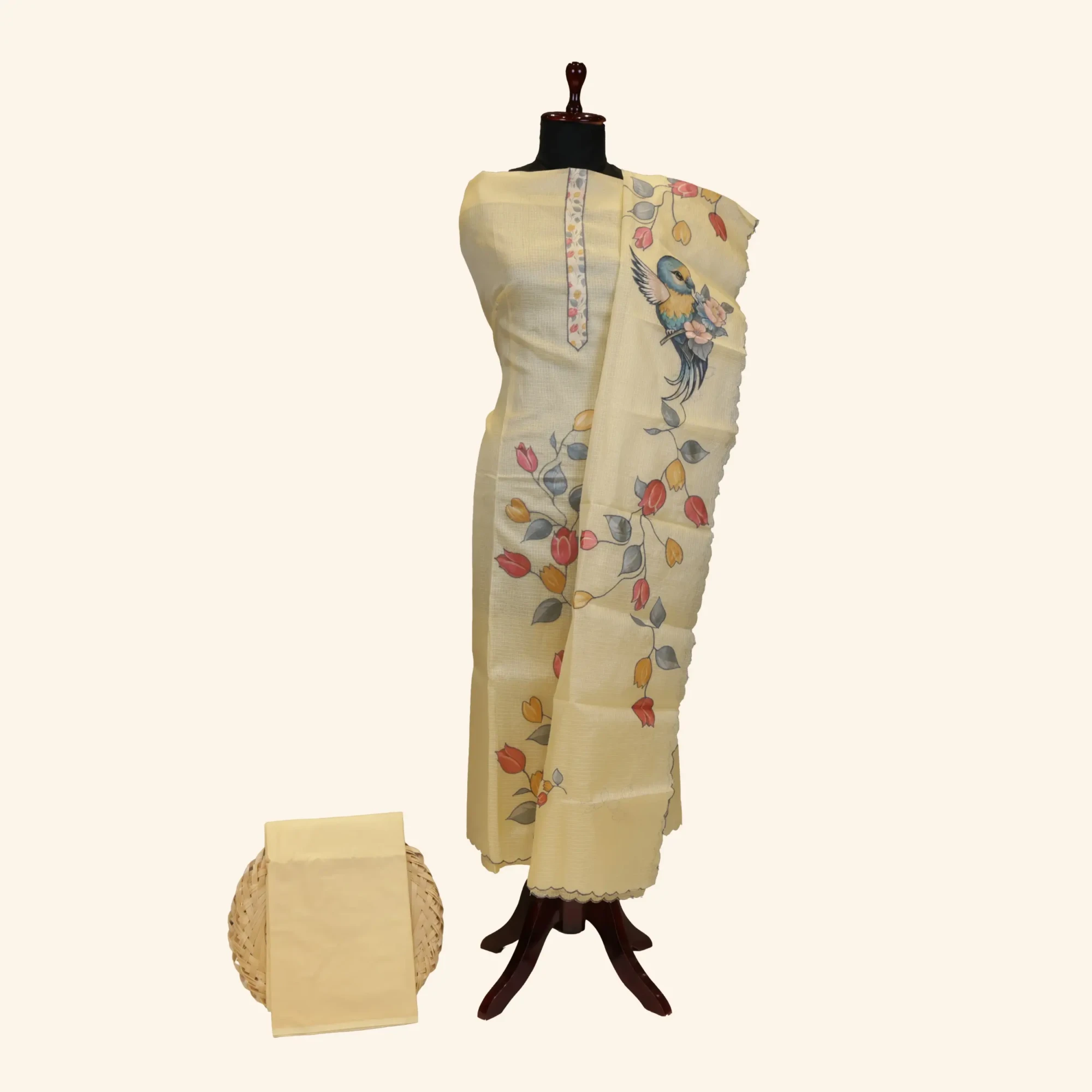 Yellow Kota Dress Material (1) Yellow Kota Dress Material (1)
