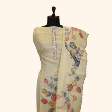 Yellow Kota Dress Material (3)